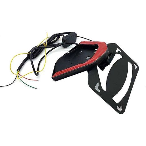 Support de plaque d'immatriculation pour vélo, support de feu arrière compatible avec S1000RR (1/5)