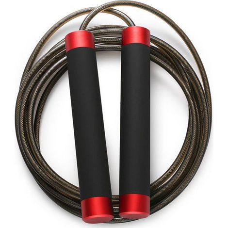 Corde à Sauter - Système à Roulement 360° - Longueur Réglable - Pour Entraînement Fitness et Crossfit - 1 Pièce (1/5)