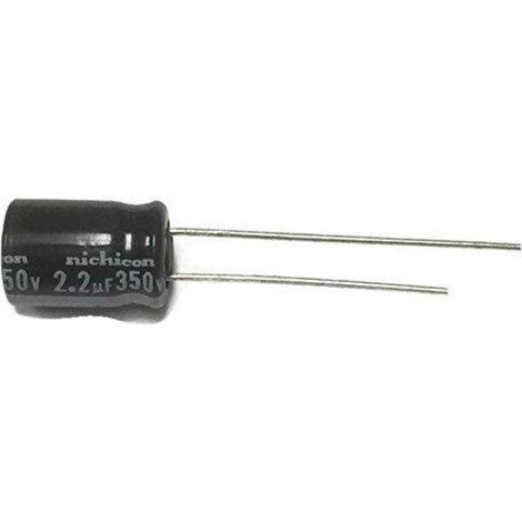 Elektrolytkondensator 2,2uF 350Vdc Größe 10x13mm Radial