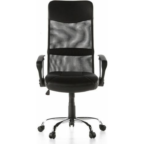 [GEBRAUCHT] Hjh Office Bürostuhl Chefsessel Arton 20 Drehstuhl Stuhl Netz Kunstleder Schw157 B-Ware