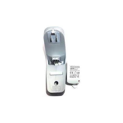 Caricatore della batteria per aspirapolvere nero e Decker N609721