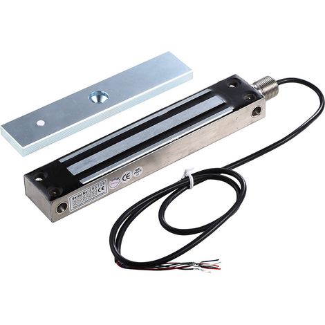 Serrure de porte électromagnétique étanche pour extérieur 280kg (1/5)