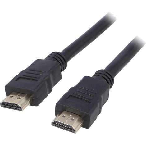Cable HDMI 1.4 male des deux cotes 1.5m noir