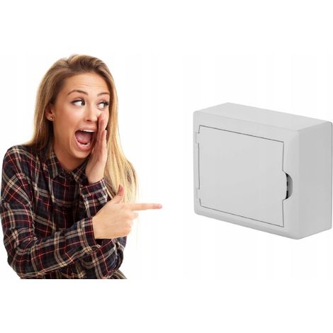 Elektro-Plast Tableau Électrique RN 1/8 - Blanc - Modulaire - IP40 - Gain de Place (1/5)