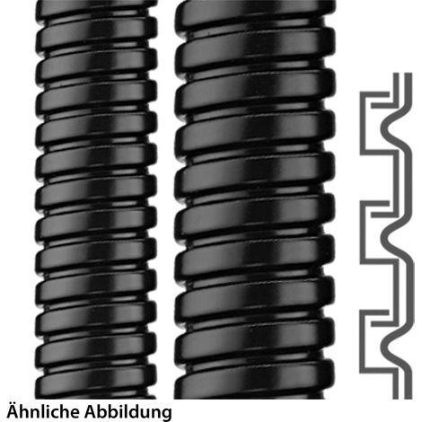 FLEXA SPR-PVC-AS, schwarz, AD36, 29x36mm, 10 Meter Packung - 1 Stück