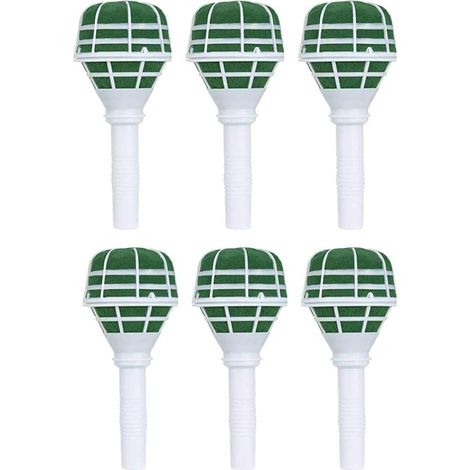 Support de Bouquet de mariée Porte décoration,6 pcs Mousse pour poignée de mariée Mariage Décorer Décoration Florale pour Mariage, Porte-Bouquet de Mariage Lot de Vert (1/4)