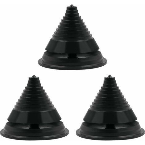 Ensemble d'équilibrage pour tondeuse à gazon en trois pièces, équilibreur de lame rotative pour tondeuse à gazon (1/5)