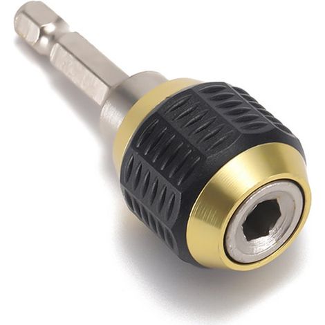 Adaptador de cambio rápido – Para llave de impacto y taladro, 50 mm, negro