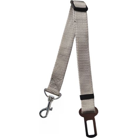 Laisse de sécurité pour animaux de compagnie, ceinture de traction réglable pour voiture, corde de sécurité pour animaux de compagnie, laisse pour chien en voiture (1/5)