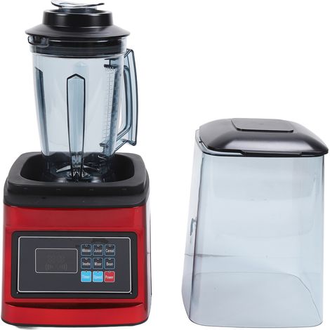 Mixeur professionnel 3,9L, robot multifonction avec extracteur de jus et capot, pour bars à lait, hôtels, restaurants, cuisines, 220V UE (1/5)