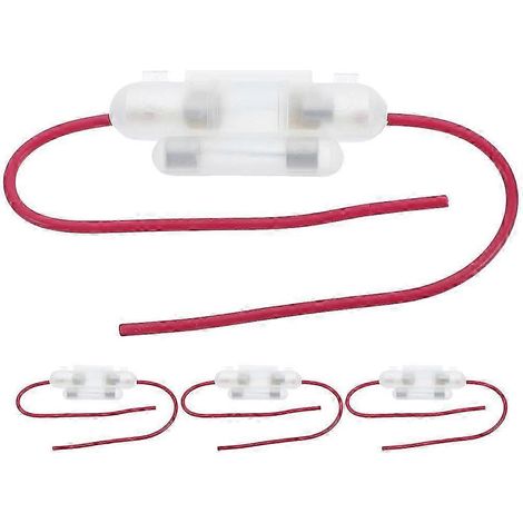 Ensemble de 4 porte-fusibles à insertion directe compatibles avec les adaptateurs de connecteurs de fusibles à insertion directe pour motos (1/5)