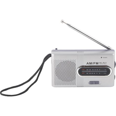 Radios à Ondes Courtes Portables, Mini Radio avec Prise Casque télescopique, Lecteur de Musique récepteur en Haut-parleurs stéréo (1/5)