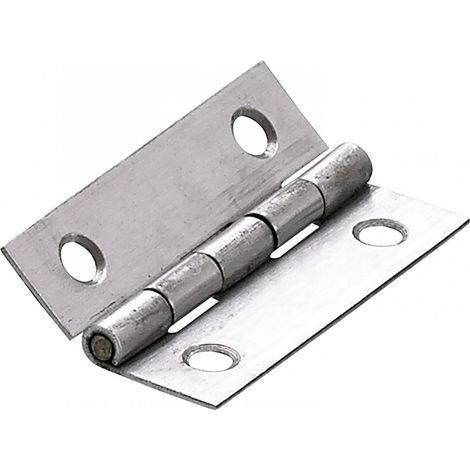 HETTICH Charnière universelle inox pour meuble, L.50 x l.30 mm