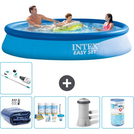 Intex Piscine Easy Set Ronde - 366x76 cm - 6-pièces S40600 (1/5)