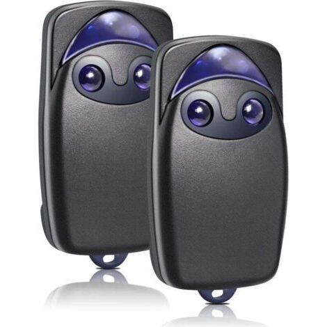 Telecommande Portail pour Flor-s, 2PCS 433,92 MHz Telecommande Porte de Garage Compatible avec Flo2R-S, 2 Canaux (1/4)