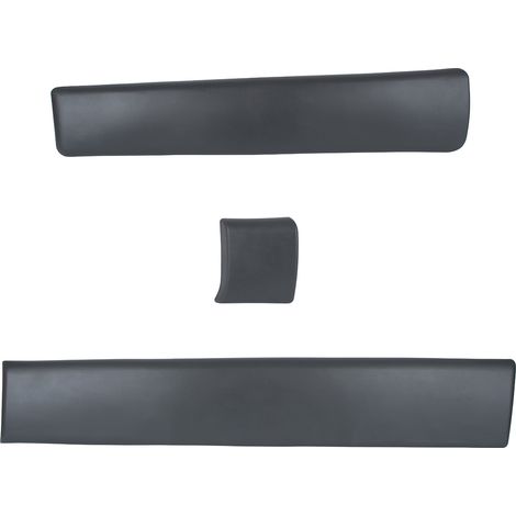 Moldura de puerta delantera izquierda Renault Trafic II 01-13 + moldura lateral PARA PILAR detr谩s de la puerta izquierda + moldura lateral LARGA detr谩s del pilar izquierdo 3 uds. SET