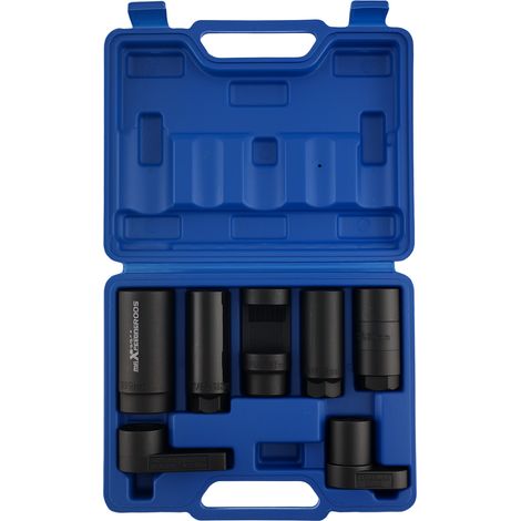 7pc oxygen capteur  injecteur douille set 1/2" dr 22-27 29mm 7/8" tool kit (1/5)