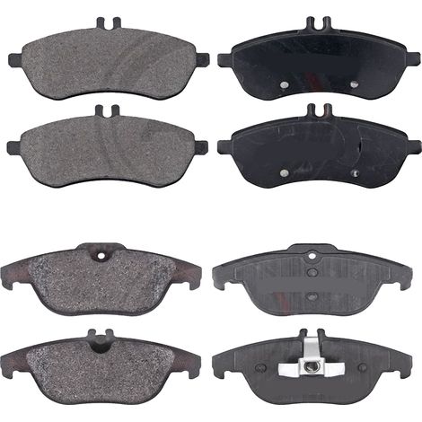 KIT PASTIGLIE FRENO ANTERIORI E POSTERIORI compatibile con MERCEDES-BENZ CLASSE E CABRIOLET (A207) / PASTIGLIE FRENANTI AUTO OEM P 50 067  P 50 069  ,P 50 068 / SOSTITUZIONE DIRETTA / BASSA POLVERE / 