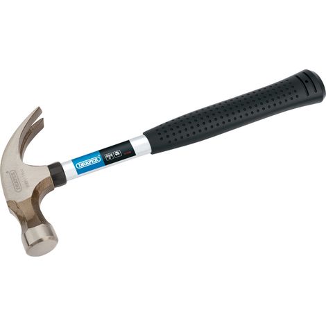 Draper 450g (16oz) Claw Hammer with Steel Tubular Shaft and Carbon Steel Head (Model 51223) (1/5)