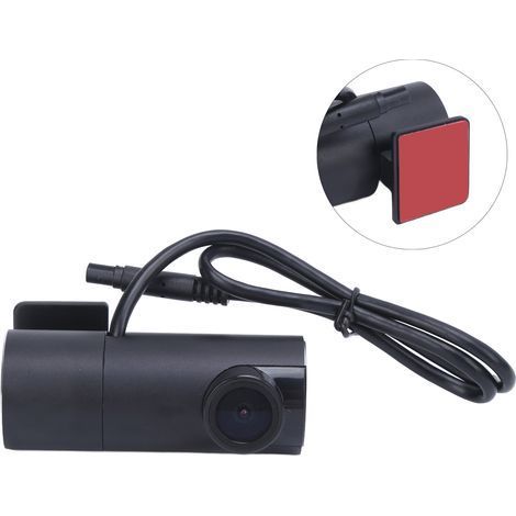 Mini-Rückfahrkamera (1080p, schwarz) mit USB-Anschluss und Mikrofon für Auto und Fahrzubehör (1/5)