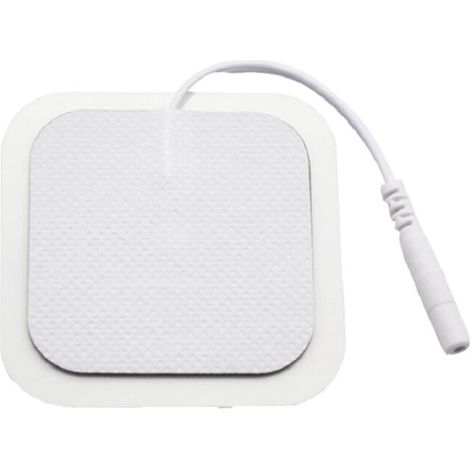 20 Électrodes autocollantes réutilisables compatibles TENS 42x2cm avec fiche 2mm pour thérapie digitale (1/5)