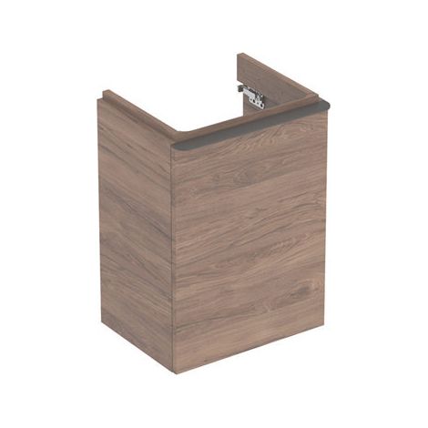 Geberit Smyle Mueble de lavabo con enjuague manual cuadrado, (1/4)
