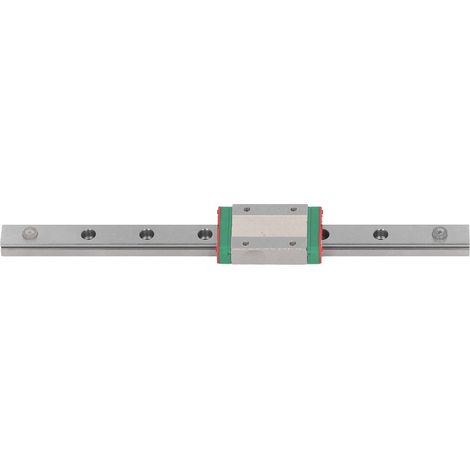 Miniatur-Linearführung aus hochfestem Stahl mit Lagern, MGN12H 200 mm, für Solaranlagen, Linearführungsschiene