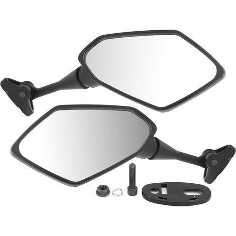 Rétroviseurs Moto Noir visibilité Paire de Remplacement CBR F4 Racing. (1/5)