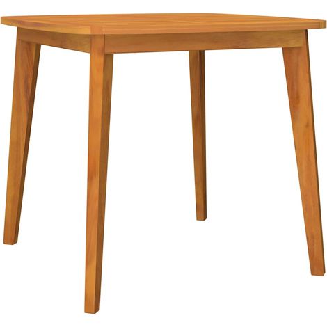 Mesa de jardín madera maciza de acacia 85x85x75 cm vidaXL (1/5)