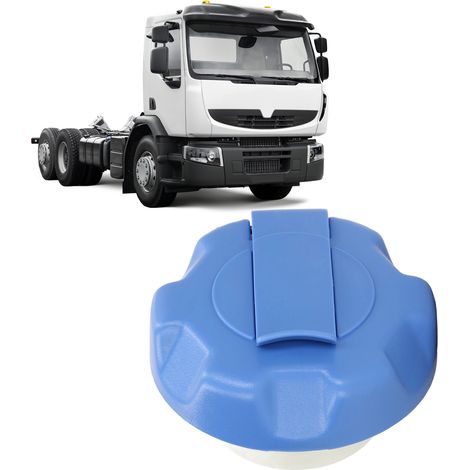 Tankdeckel mit Schlüssel 21281404 für Renault Kerax Magnum Volvo FE FH FM (1/5)