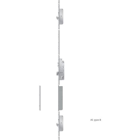 KFV Mehrfachverriegelung MFS AS3500SL-T0Q, Flachstulp, B001, Edelstahl, Holz 3482501