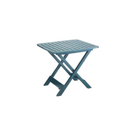 TAVOLO DA GIARDINO PIEGHEVOLE TEVERE VERDE CM.79X72X70H.  cm.79x72x70h.  peso kg.7,3