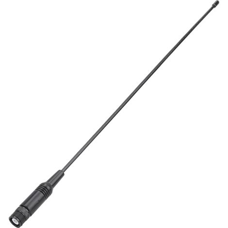 Q9 Dualband-UV-BNC-Antennenanschluss mit einziehbarer ABS-Halterung für IC-V8, IC-V82 und IC-V85