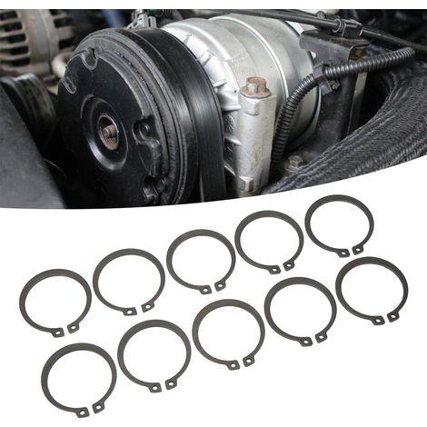 Kit de retenue de tête d'arbre d'embrayage de 1,8 mm d'épaisseur pour compresseurs de climatisation 508/V5 (50 pièces) (Référence : LR-IS041) (1/5)