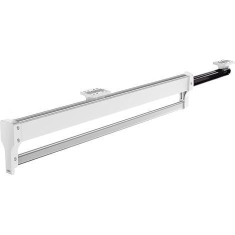 Sollbry Barra deslizante ajustable para armario, de acero resistente, con montaje superior (292 mm) (1/4)