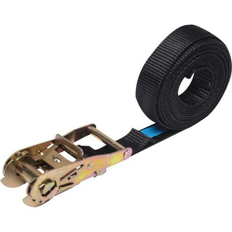 Sangle cliquet 2 tonnes 6 m x 50mm (1/4)