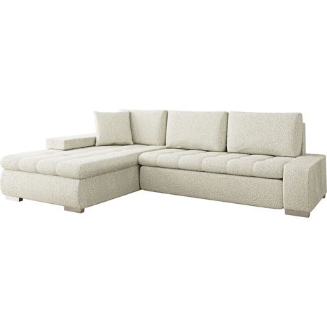 Sofá rinconero Comfivo Nitor II, Manza 04, Función de descanso, Almacenaje, 302x213x80cm, 0 (1/5)