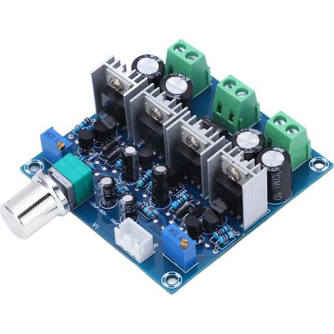 Amplificateur Audio 2 Canaux Classe A - Module d'Amplification Analogique Haute Puissance - Alimentation DC 24V 2A (1/5)
