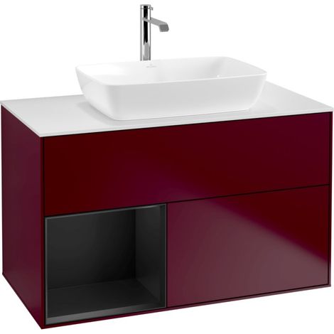 Villeroy & Boch F771PDHB Meuble sous-lavabo Finion F77 (1/2)