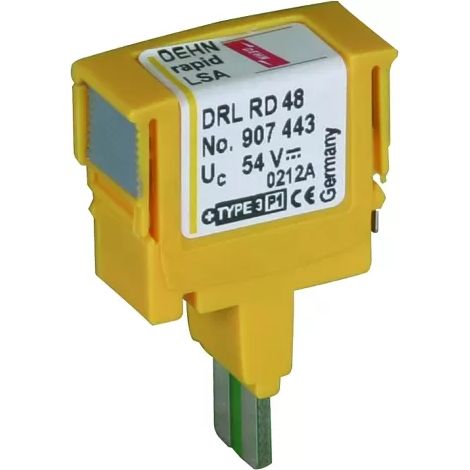 DEHN ÜS-Ableiter DEHNrapid LSA Schutzstecker DRL RD 48 (1/2)