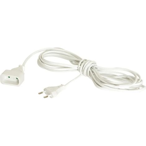 Rallonge Électrique "Smart" 5M Blanc (1/4)