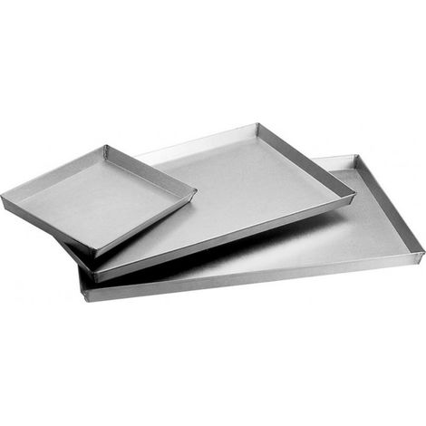 TEGLIA RETTANGOLARE IN ALLUMINIO - cm.40x30