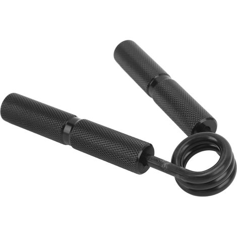 Renforceur de poignée en aluminium pour les doigts, les poignets et les avant-bras, idéal pour la musculation à domicile et le renforcement musculaire. Noir, 68 kg (150 lb). (1/5)