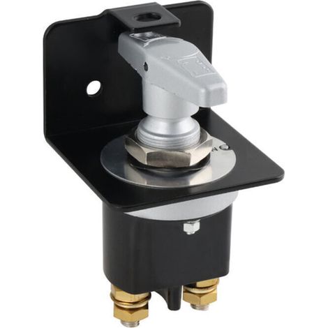 Interrupteur coupe-batterie haute intensité 500 A, étanche, 12 V/24 V/36 V, avec poignée rotative et plaque de verrouillage, pour voiture, camion, camping-car, yacht, bateau, remplace 20247 (1/5)