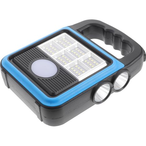 Lampe de Camping Solaire Portable LED 800mah Abs pour Voyage (1/5)