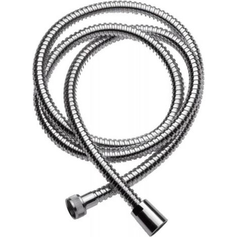 Flexible laiton double agrafage 2000 mm chromé - DISFLEX FRANCE