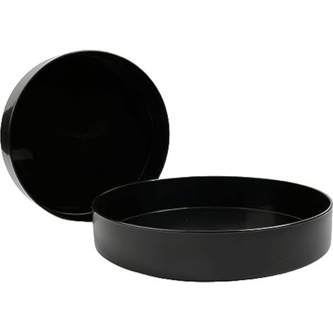 Lot de 2 pots ronds japonais en plastique pour bonsaï Ikebana Suiban (1/5)