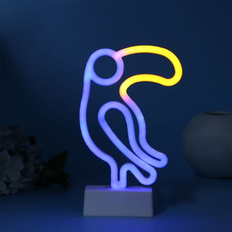 Lumières néon décoratives en forme de pic-vert, style INS, une série complète de veilleuses chaleureuses pour la chambre à coucher. (1/5)