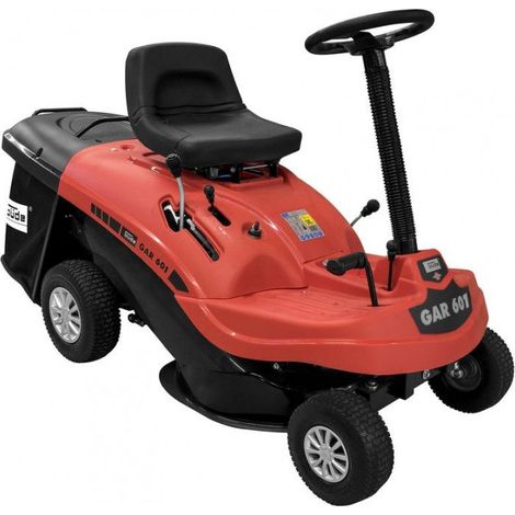 Güde – Tracteur tondeuse 4,8 kW – Moteur 4 temps Power-Engine – Largeur de coupe 610 mm – Pour surfaces jusqu'à 3000 m²