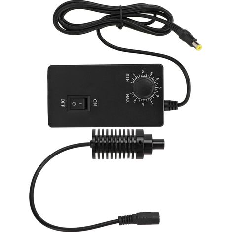 Koaxialbeleuchtungsmikroskop mit weißer LED, einstellbare Helligkeit, verschleißfest, effiziente Wärmeableitung, Netzteil AC100V-240V, 10mm Durchmesser, EU-Stecker. (1/5)